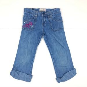 Old Navy 5T Denim Jeans with embroidered F…